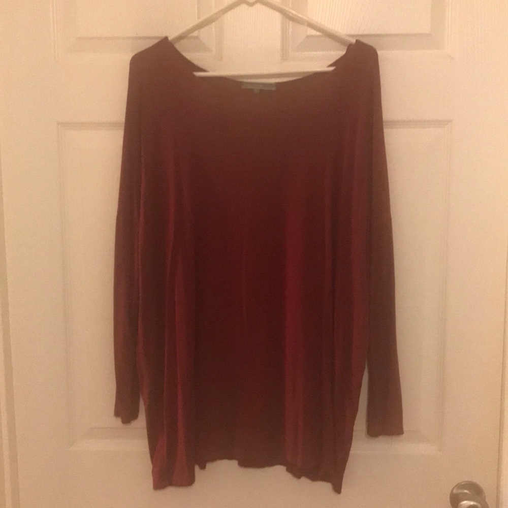 Wine colored top